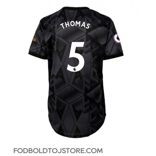 Arsenal Thomas Partey #5 Udebanetrøje Dame 2022-23 Kortærmet